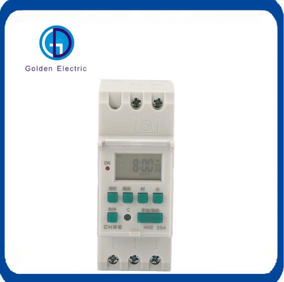 Interruptor de temporizador programável de 48V Hhc 25A Interruptor de atraso de tempo de controle de microcomputador feito sob medida