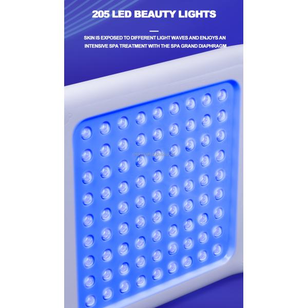 45W STANDING LED Face Mask Light Therapy for Acne Wrinkle Removal 7 Colors Red Light