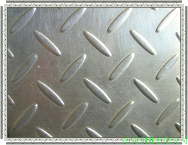 Grade 304 316 Stainless steel Diamond Checkered Tread Chequered Sheets Manufacturer In China