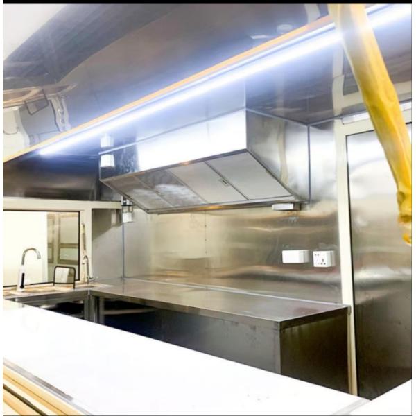 Австралия Стандартный мобильный прицеп для открытого питания Кофе Мороженое Горячая собака Пицца Перекусы Возврат