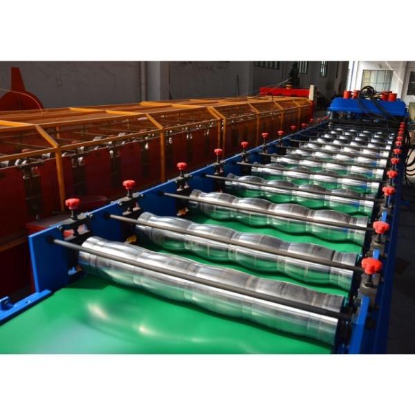 rolo do painel do telhado da folha da cor de 0.4mm que forma a estação hidráulica da máquina 5.5KW