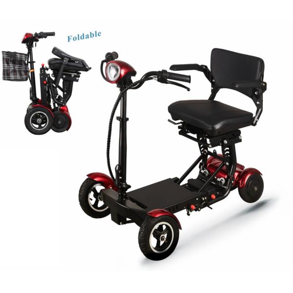 36V 15Ah batterie au lithium pliable 12 KM/H vitesse double frein à disque arri