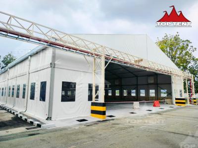High Capacity Clearspan Outdoor Storage Tent Large Temporary Warehouse Tent