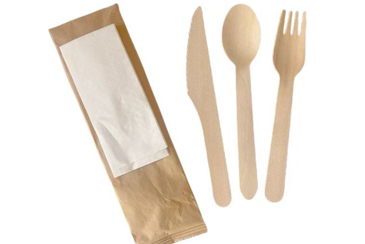 Eco-Friendly Disposable Wooden Cutlery Sets for Sustainable Dining Solutions