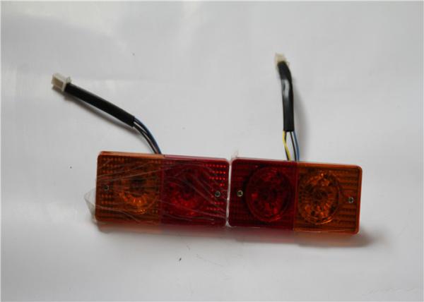 Double Color Shell Led Truck Tail Lights , Motorcycle Led Brake And Tail Lights