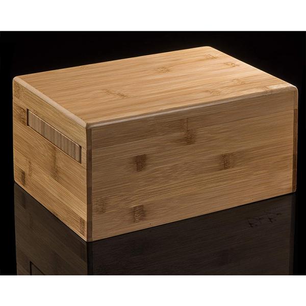 Бамбуковая коробка для хранения с травяным измельчителем, горшкой для заправки, прокатной поднос и палочкой для инструментов.