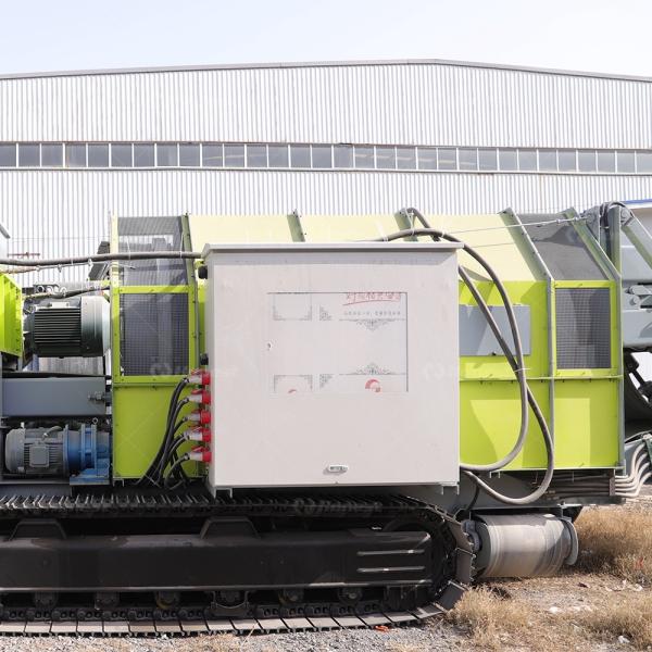 Latest Bestseller Mobile Crawler Mounted Shredding Equipment Waste Movable Shredder