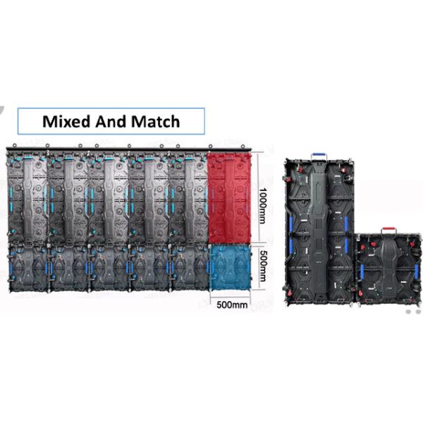 Waterproof Giant P3 Stage Led Video Wall Panel Screen For Concert P3.91