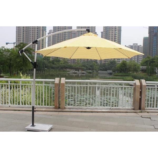 Outdoor Sunshade Garden Furniture Roman Double Roof Garden Parasol with 36kg Weight