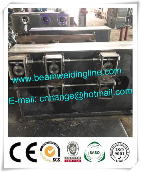 Automatic H Beam Production Line , H Beam Assembling Welding Straightening Machine