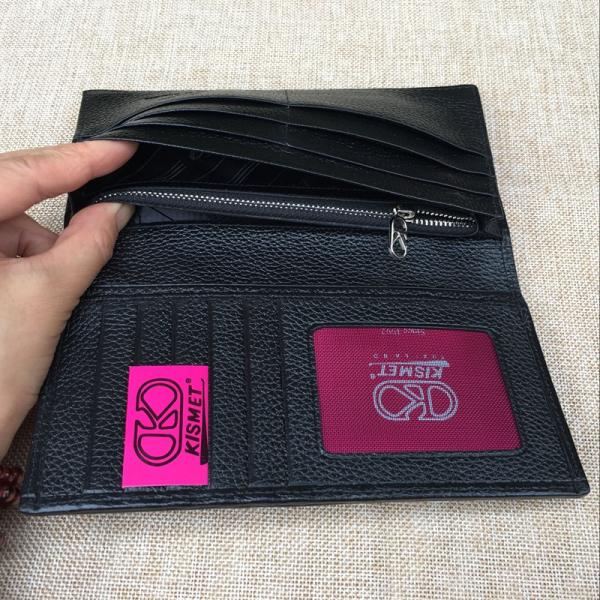 Unisex Style Authentic Stingray Skin Women Men Slim Bifold Wallet Card Bag Genuine Leather Female Male Thin Clutch Purse