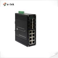 Commutateur Ethernet industriel à 8 ports 10/100/1000T + à 4 ports 1G SFP + à 2 ports 10G SFP+