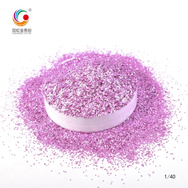 Bulk Holographic Fine Aluminum Glitter Powder Matte Pastel Colors OEM
