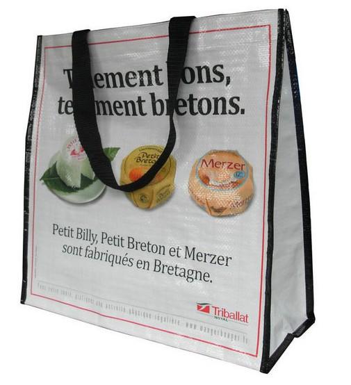 sell reusable pp woven shopping bag