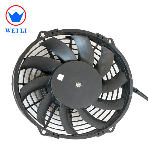 DC Brush High Speed Radiator Fan 9 Inch , Condenser fan, refrigerator fan of Bus AC Parts