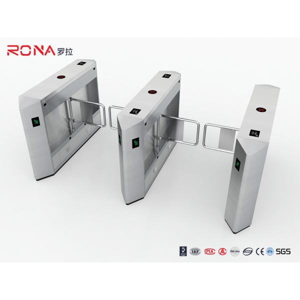 Outdoor SUS304 Swing Barrier Turnstile Waterproof With Acrylic Arm