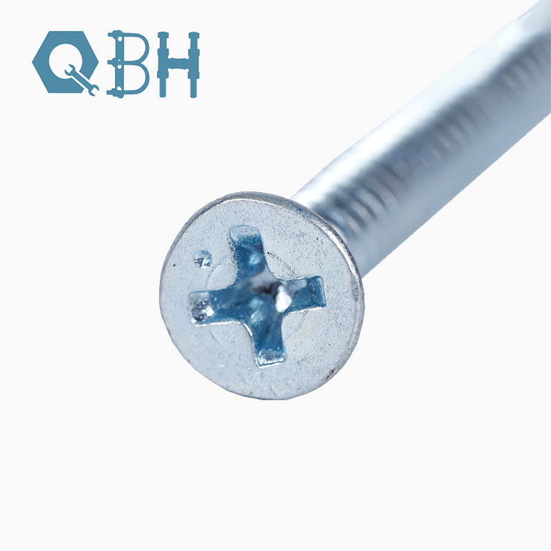 Black Phosphate Coated Drywall Screws with Self-Piercing Needle Point and EN 14566 Compliance