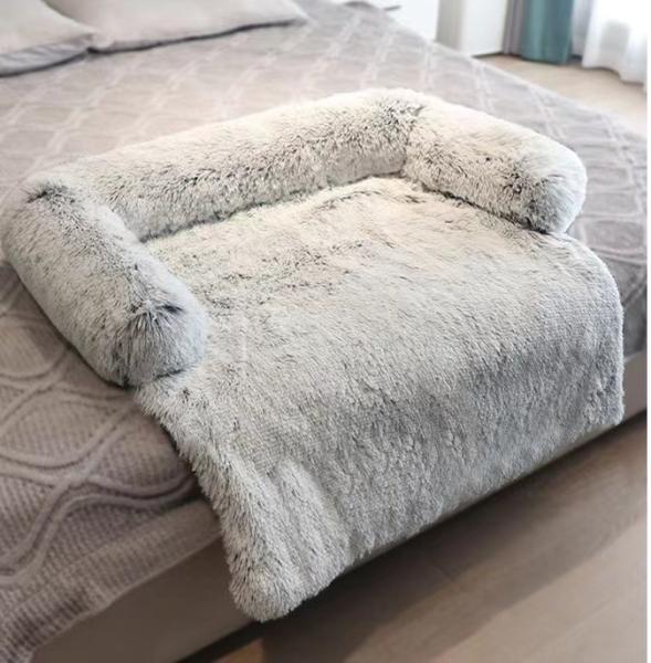 High Quality Personalized Soft Plush Large Pet Sofa Couch Cat Dog Premium Bed For Furniture
