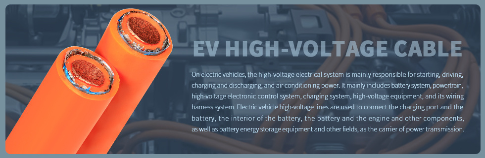 Специализированный защищенный EV HV кабель Автомобильный электрокабель