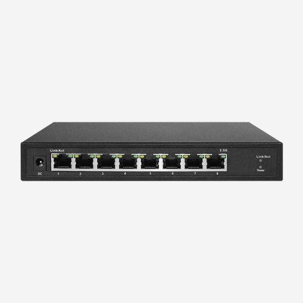 8 interruptor de rede de IEEE 802.3u 2.5Gbps dos portos com quadro 9KB enorme