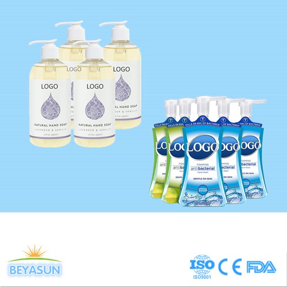 desinfectante diario sin agua de la mano del alcohol de las necesidades 75 del jabón del lavado a mano 300ml