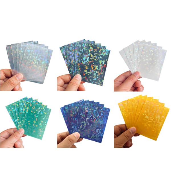 Антистатические прозрачные мягкие пластиковые карты для защиты игровых торговых карт