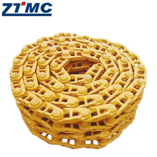 D6H Track Chain Assembly – 35MnB Alloy Steel with HRC 52-58 Hardness & ISO 9001 Certified