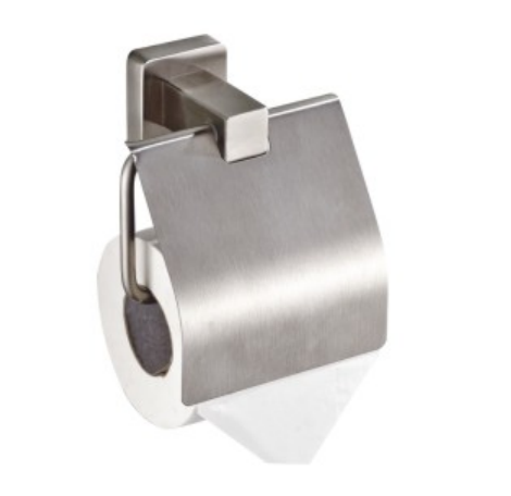 Toilet Roll holder with cover 83406B(8151)-Square&Stainless steel 304 &Brush&Bathroom &kitchen&Sanitary Hardware