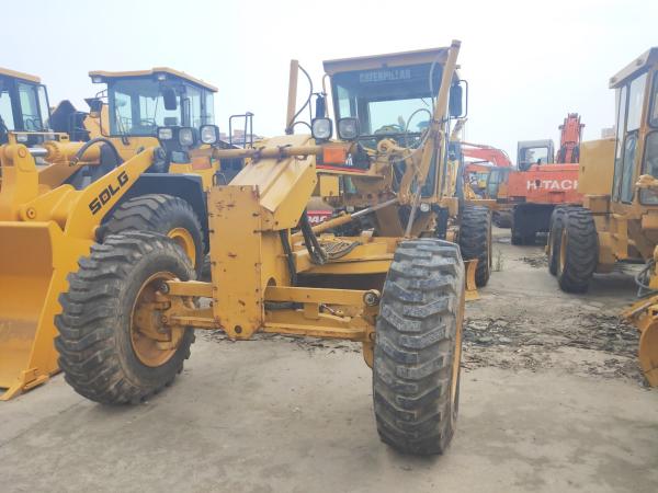                  Secondhand Original Cat Motor Grader 140K, 140h, 140g, Made in Japan, Caterpillar Grader 140K Vell Maintenance Free Spare Parts 1 Year Warranty on Sale.             