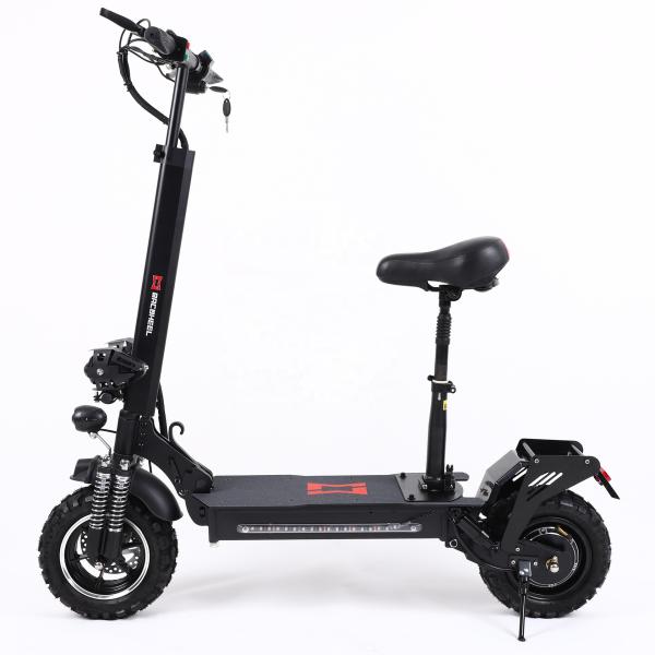 1200W Motor Off-road E-Wheel Scooter for Adults Folding Design and Lithium Battery