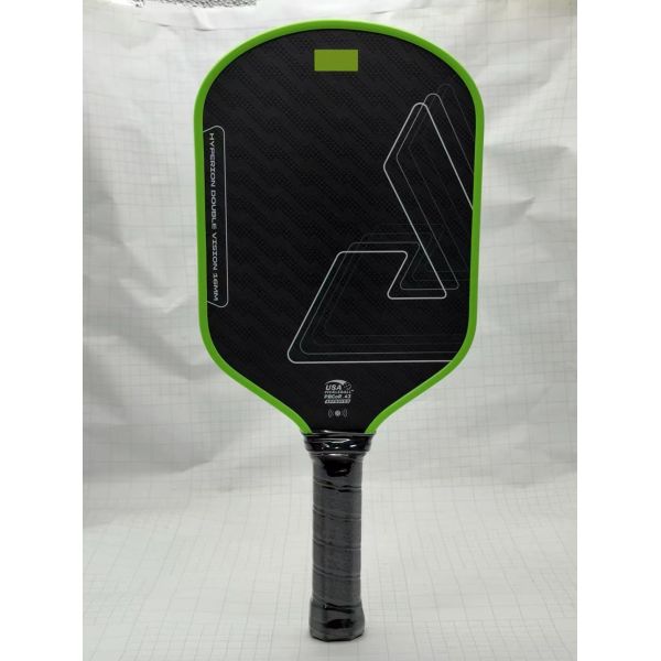 Aramid Surface Double Vision Pickleball Paddle16mm PP Honeycomb Propulsion Core Kevlar Aramid Carbon Fiber Pickleball Racker