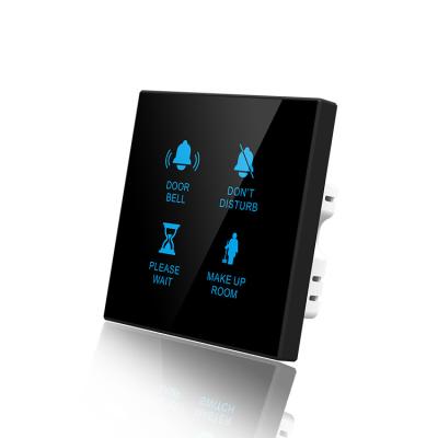 Indoor Use Zigbee Switch In Wall , Remote Control Zigbee Light Dimmer