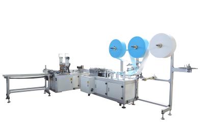 speed 120pcs per min 3ply Face Mask Machine Low Failure Rate With one Output Line