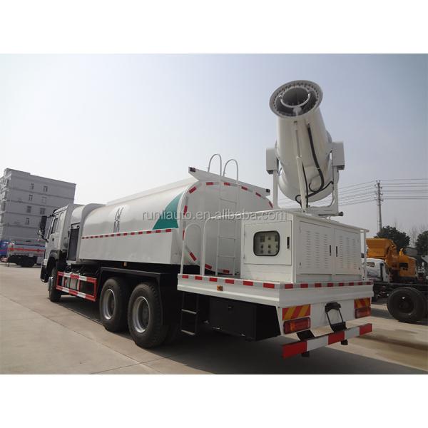 Pulvérisateur d'eau et de poussière SINOTRUK 6x4, camion pulvérisateur EURO 2