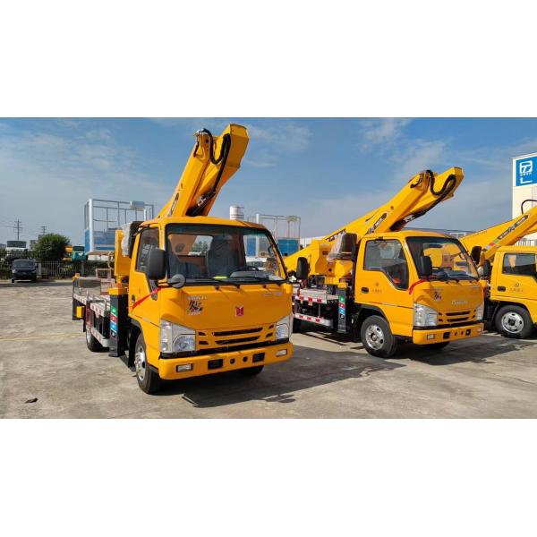 7.00R16 Tire Type Diesel Aerial Platform Truck For Efficient Vertical Access