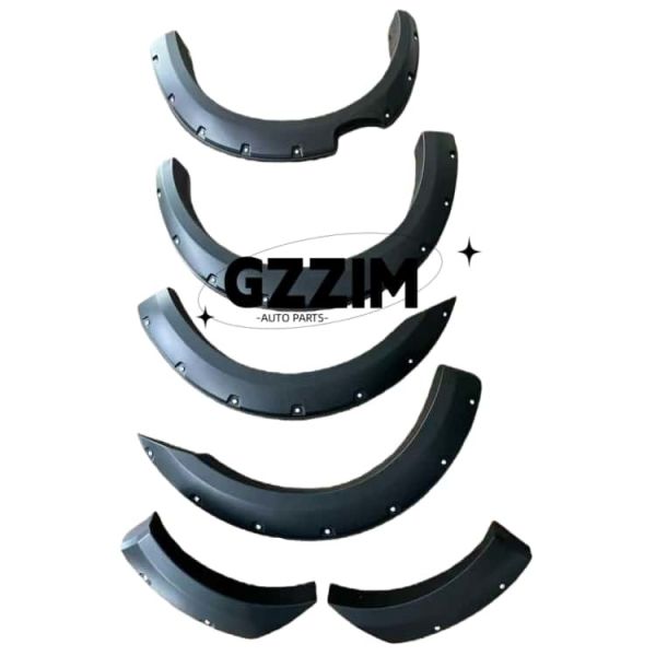 Ford Ranger T6 PP Plastic Black Car Fender Flare Wheel Fender Flares