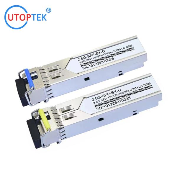 2.5Gb/s SFP  Bidi LC 20km 1310/1550nm optical fiber Transceiver Module DDM for cisco/huawei/Aruba/HP