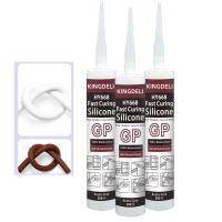 espace libre acétique d'usage universel de mastic du silicone 300ml pour le verre de généraliste