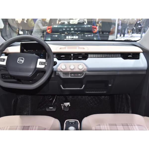 Level Mini Car Chery QQ Ice Cream 120km Energy Vehicle with 6.5 Hours Charging Time