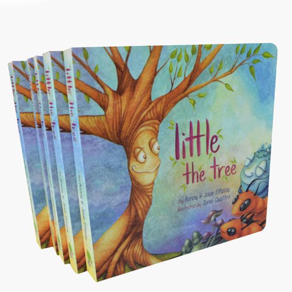 Hardcover Or Softcover Children'S Board Book Printing Animal Story Book