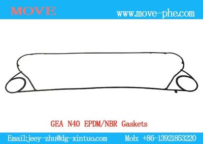 Factory directly Sales replacement Center distance size 1227*257mm N40 NBR/EPDM GEA Plate Heat Exchanger Plate&Gasket