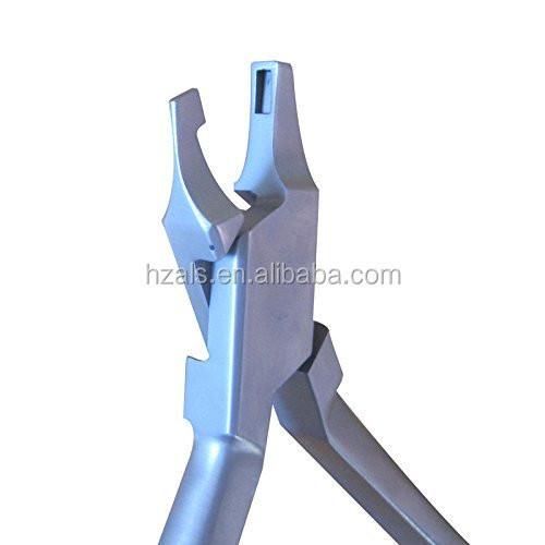 Medical Stainless Steel Clear Aligner Plier Dental Ortho Vertical Notch Thermal Forming Plier with CE MFDS Certification