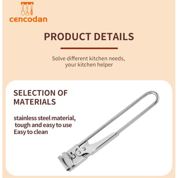Custom Size Household Metal and Plastic Bottle Opener with Non-Slip Grip Twist Cap Openers