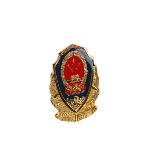 Pushpin Custom Metal Logo Badges Zinc Alloy Commercial High End