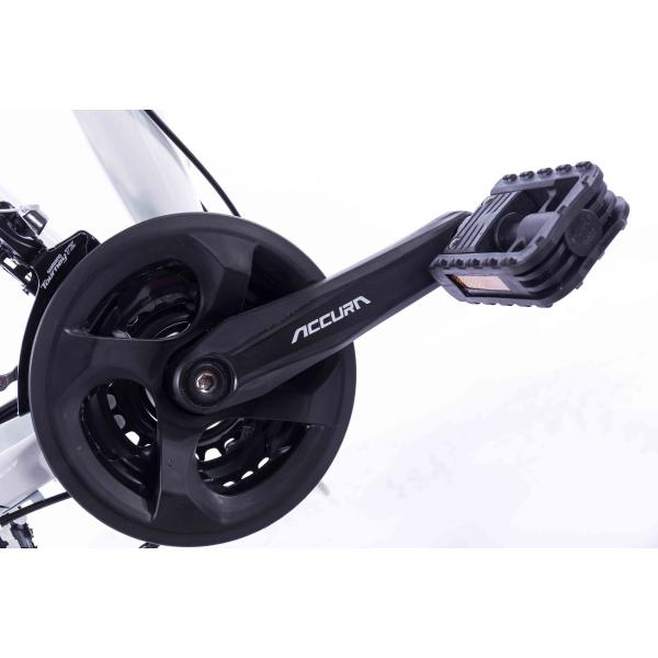 Durable Folding E Bike Integrated Wheel Multi Color Carbon Steel Frame