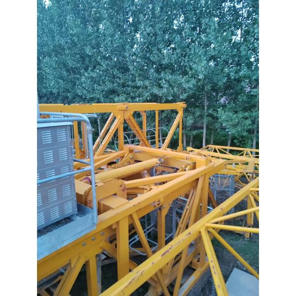 Second-Hand Zoomlion Wa6515-8b Construction Flat Head Tower Crane