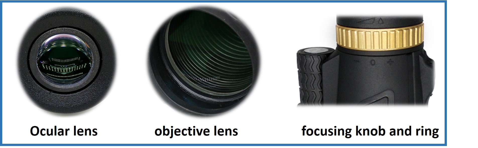 телескоп сотового телефона черноты 10x42 12x50 16x52 Monocular с призмой FMC Bak4