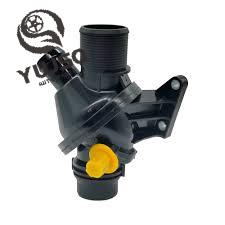 BMW N20 2.0L Engine Coolant Thermostat Housing Assembly with Sensors