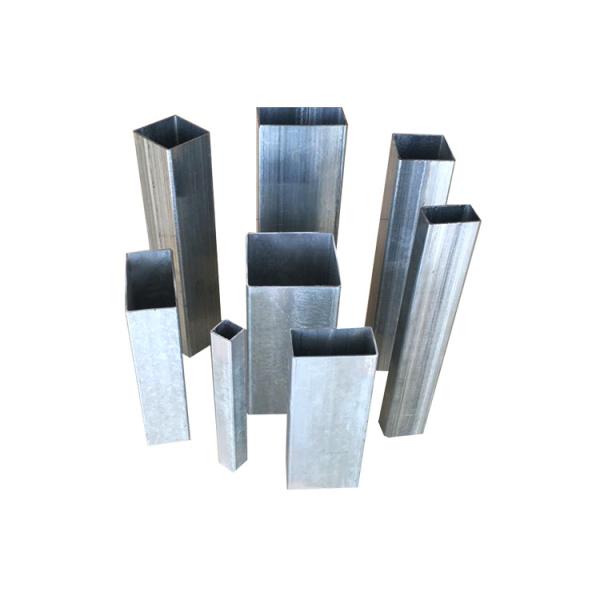Square 24 Inch Galvanized Steel Pipe 1.0mm Thickness BS Standard SGCC Grade