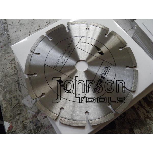 SGS 200mm General Purpose Diamond Saw Blades For Cutting Stone / Concrete